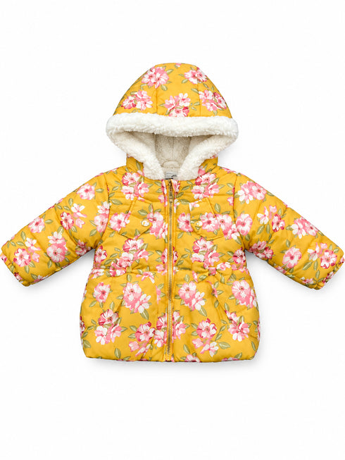 Micole Miller Girls Puffer Jacket Kids With hood. Masturd