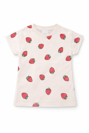 Zara Printed Short-Sleeve T-Shirt for Toddler Girls