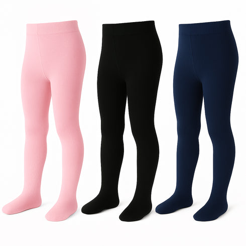 C&A Multipack of 3 - baby tights - cable knit pattern