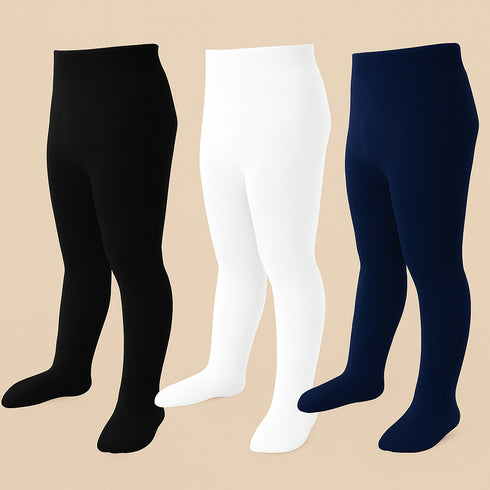 C&A Multipack of 3 - baby tights - cable knit pattern