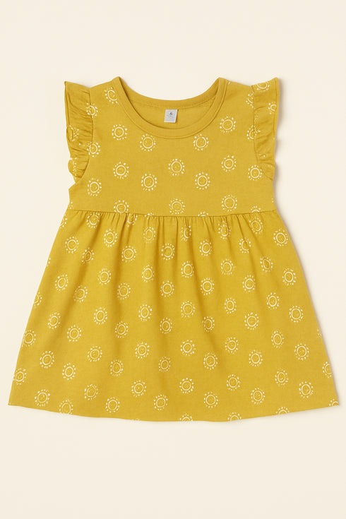 Baby Yellow Girls Dress