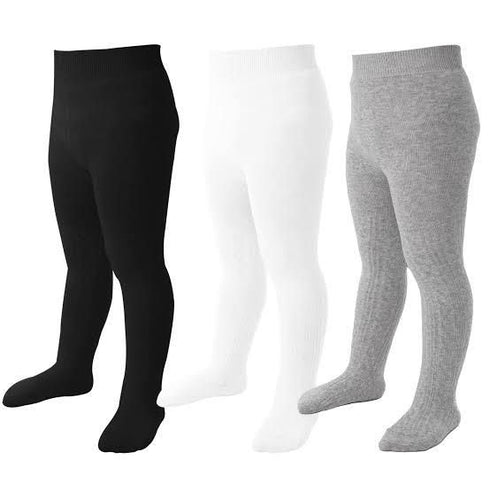 C&A Multipack of 3 - baby tights - cable knit pattern