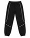 C&A Contrast Piping Joggers – Black