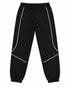 C&A Contrast Piping Joggers – Black