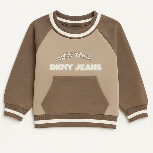 DKNY Kids Winter Sweatshirt & Trouser Set | Comfortable Baby Boys & Girls Tracksuit