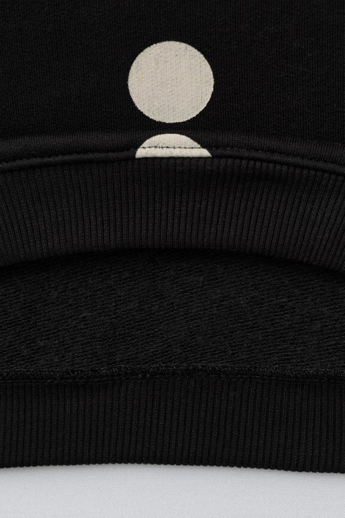Zara Kids Black & White Polka Dot Sweatshirt