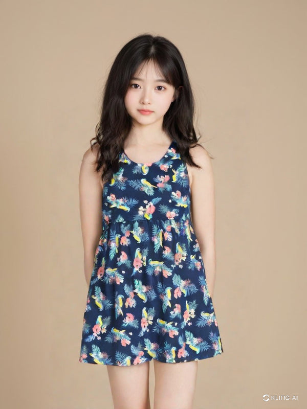 Baby Blue Girls Dress