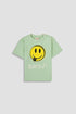 MEME Emoji T-Shirt for Boy - Green Spring Rain