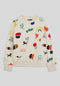 Monoprix Printed sweatshirt made with GOTS-certified organic cotton