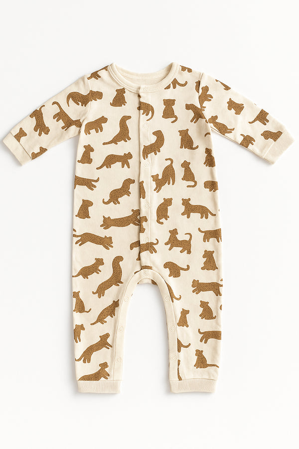 Kids Cotton Romper – Comfortable Sleepsuit for Baby Boys & Girls