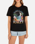 Hurley The Night Is Young Girlfriend Tee | Black