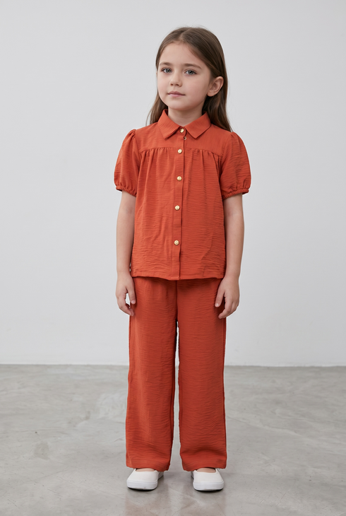 Natural Cotton Kids Dress for Girls in Pakistan – Soft Summer Casual Outfit (COD Available)
