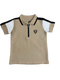 Boys Tan Pique Polo Shirt