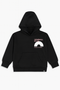 Downhill In L.A Fleece Hoodie Black