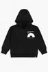 Downhill In L.A Fleece Hoodie Black