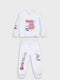 Energiers Kids Sweatpants Set White 2pcs