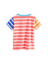 NEXT Boys Red Hotchpotch Stripe T-Shirt – Colorful Cotton Summer Tee for Kids in Pakistan