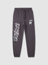 Dark Steel Printed Sweatpants