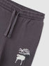 Dark Steel Printed Sweatpants