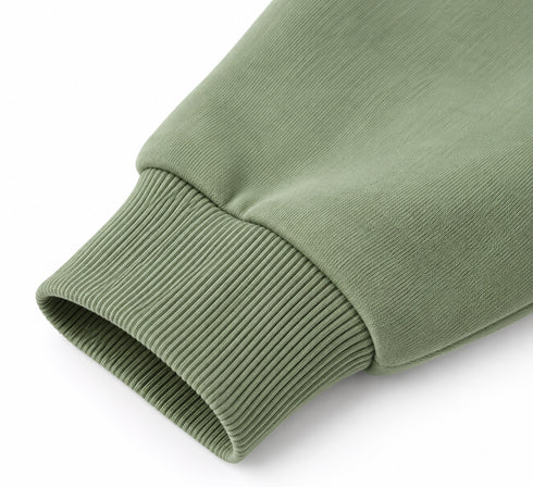 Minoti Boys Sage Green Oversized Crew Neck Sweatshirt