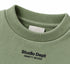 Minoti Boys Sage Green Oversized Crew Neck Sweatshirt