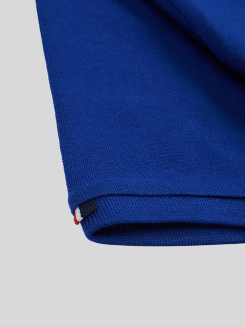 U.S. Polo Assn. Boys Double Horsemen Polo Shirt in Sodalite Blue