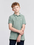 U.S. Polo Assn. Boys Double Horsemen Polo Shirt in Chinois Green