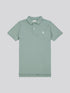U.S. Polo Assn. Boys Double Horsemen Polo Shirt in Chinois Green
