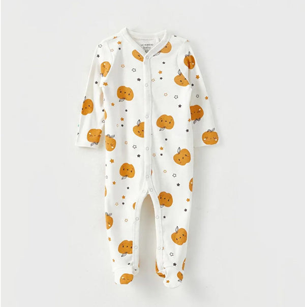 LCW baby Crew Neck Printed Cotton Baby Boy Hospital Outlet