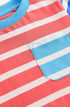 NEXT Boys Red Hotchpotch Stripe T-Shirt – Colorful Cotton Summer Tee for Kids in Pakistan
