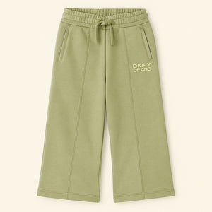 DKNY Kids Fleeced Trouser Pasting Logo Light Green