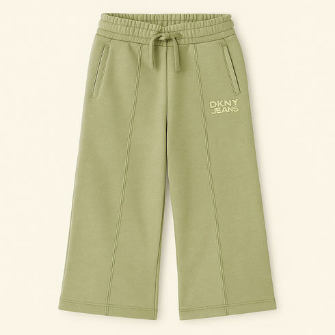DKNY Kids Fleeced Trouser Pasting Logo Light Green