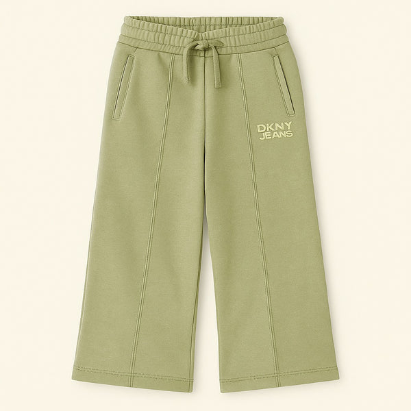 DKNY Kids Fleeced Trouser Pasting Logo Light Green