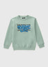 Boys Skate Life Sweatshirt-Green-10 Y TO 15 Y cord set