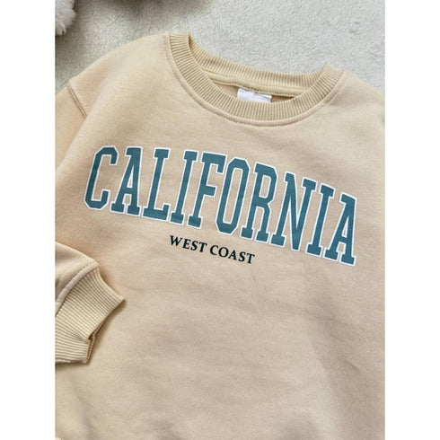 TEXT SWEATSHIRT - Butter ZARA United States of America