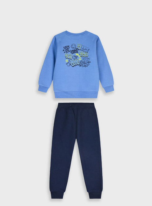 EnergiersKids Sweatpants Set BLACK 2pcs