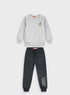 EnergiersKids Sweatpants Set Gray 2pcs