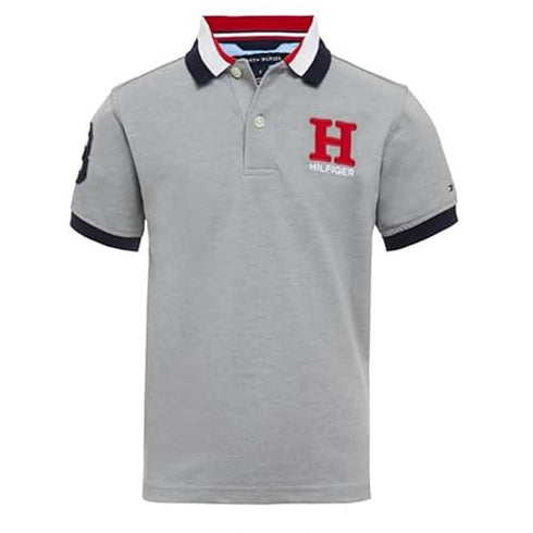 Tommy Hilfiger Grey Kids Polo T-Shirt