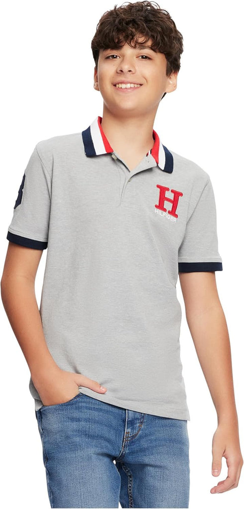 Tommy Hilfiger Grey Kids Polo T-Shirt