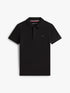 Essential Flag Embroidery Pique Polo Shirt