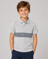 Tommy Hilfiger Kids Grey Polo Shirt