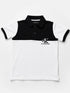 Calvin Klein Jeans Kids Black & White Polo Shirt | Boys Short Sleeve Collared Top | Smart Casual Summer Outfit