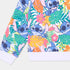 Girls' Multicolor Stitch Long Sleeve Straight Sweatshirt