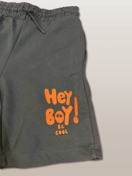 Lefties Hey Bro Grey Shorts