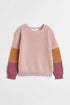 color-block knitted sweater| H&M