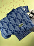 Lacoste Kids Blue Printed Polo Shirt & Shorts Set