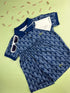 Lacoste Kids Blue Printed Polo Shirt & Shorts Set
