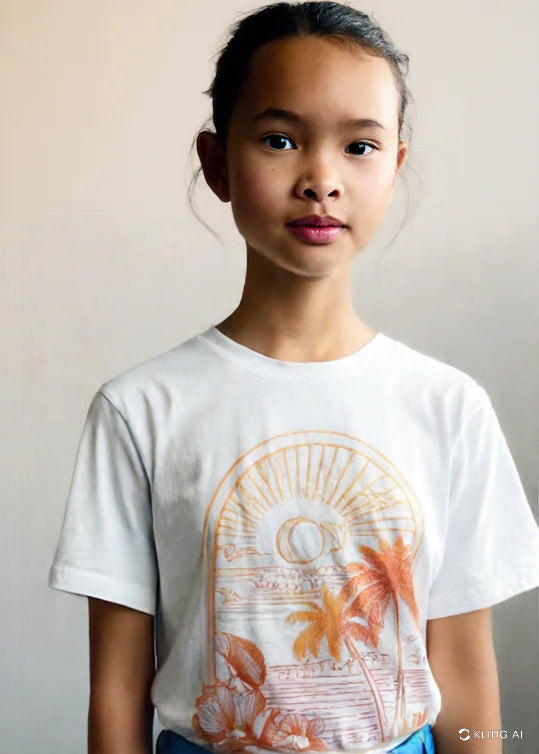 Hurley The Night Is Young Girlfriend Tee | White