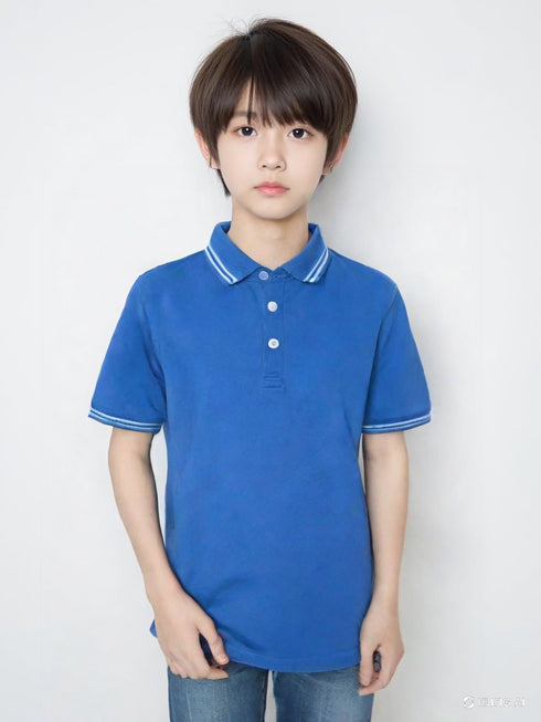 M&S Plain Bamboo Cotton Polo T Shirt