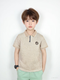Kids Polo Shirt Beige